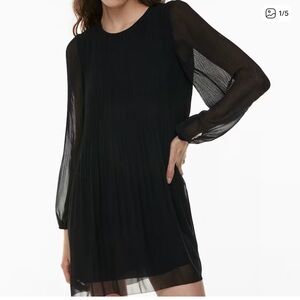 Wilfred artizia daydreamer Dress with Sheer Sleeves